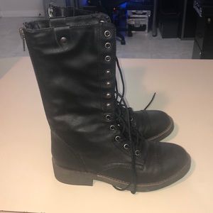 Madden Girl Combat Boots